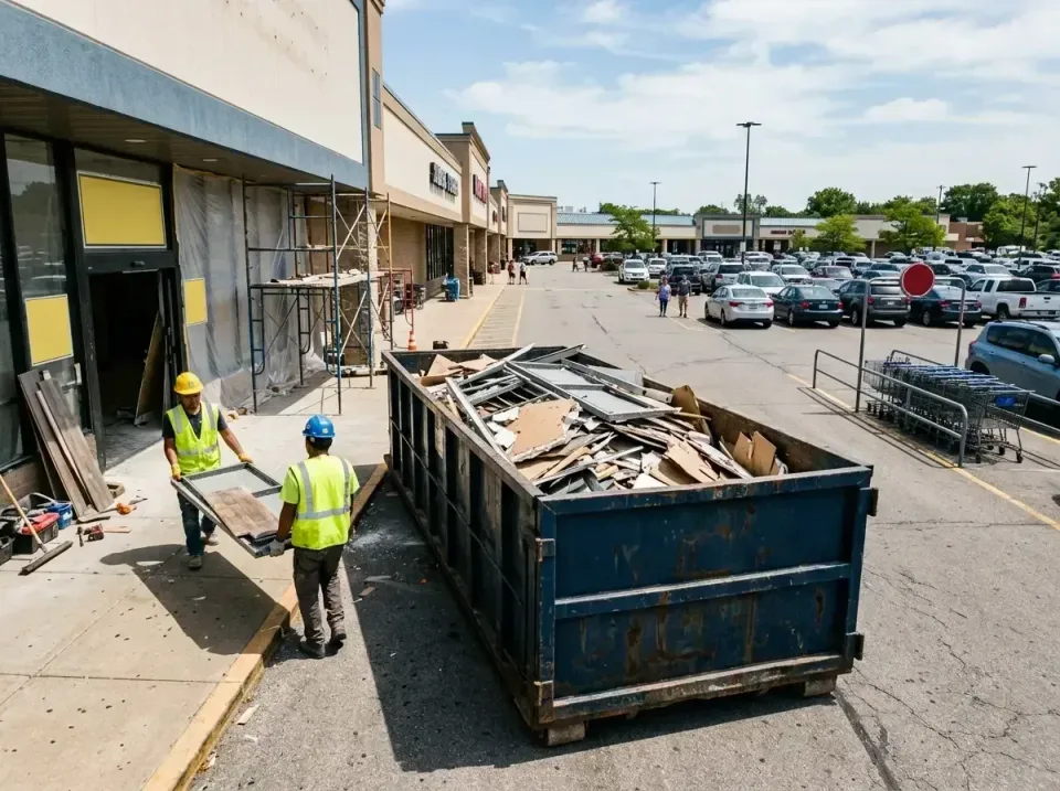 retail-store-renovation-debris-003 — frequently asked questions, Roll-off Dumpster Rentals in Fort Defiance, AZ
